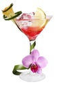 Tropical Cocktail Royalty Free Stock Photo