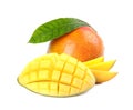 Tropical delicious ripe mango