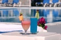 Tropical drinks Royalty Free Stock Photo