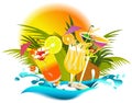 Tropical drinks