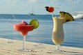 Tropical Drinks Royalty Free Stock Photo