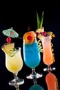 Tropical drinks - Most popular cocktails series Royalty Free Stock Photo