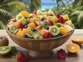 Tropical Euphoria. A Culinary Oasis of Freshness in Every Fruitful Bite