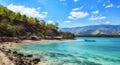 Tropical exotic coastline beach of dili in east timor Royalty Free Stock Photo