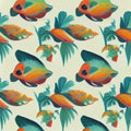 Tropical Fish Pattern #1