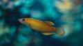 Tropical fish swimming in vibrant underwater habitat