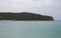 A tropical forest on the Great Keppel Island in the Tropic of Capricorn area in Central Queensland in Australia Royalty Free Stock Photo