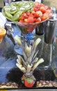 Tropical Fruit Centerpiece Royalty Free Stock Photo
