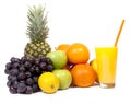 Tropical fruit juice Royalty Free Stock Photo