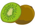 Tropical fruit kiwi