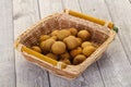 Tropical fruit longan Royalty Free Stock Photo
