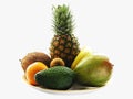 Tropical fruit-piece Royalty Free Stock Photo