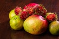 Tropical fruit selection