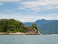 Tropical Headland, Brazil. Royalty Free Stock Photo