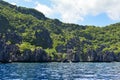 Tropical hilly islands in El Nido, Philippines Royalty Free Stock Photo