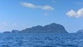 Tropical hilly islands in El Nido, Philippines Royalty Free Stock Photo