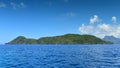 Tropical hilly islands in El Nido, Philippines Royalty Free Stock Photo