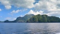 Tropical hilly islands in El Nido, Philippines Royalty Free Stock Photo