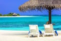 Tropical holidays - Maldives Royalty Free Stock Photo