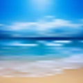 Tropical horizon abstract background.