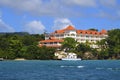 Tropical hotel in Samana island