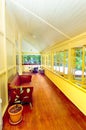 Tropical House Verandah Royalty Free Stock Photo