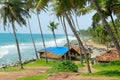 Tropical Indian village in Varkala, Kerala, India