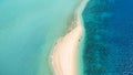 Tropical Island Aerial Royalty Free Stock Photo