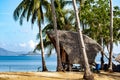 Tropical Island Beach Hut Fishing Village