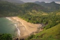 Tropical Island Beach - Ilhabela, Brazil Royalty Free Stock Photo