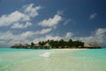 Tropical island. Gangehi. Ari Atoll. Maldives