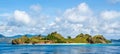 A tropical island in Komodo National Park near Rinca Island, Flores Royalty Free Stock Photo