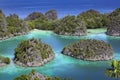 Tropical island paradise Raja Ampat