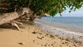 Sandy beach at Beqa Island, Fiji