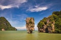 James bond island Khao Tapu, Phang Nga Thailand nature landscape Royalty Free Stock Photo