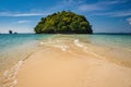 Tropical islands at Thale Waek Separated Sea Krabi Thailand