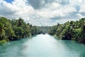 Tropical Jungle River Royalty Free Stock Photo
