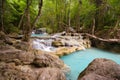 Tropical Jungle Waterfalls Royalty Free Stock Photo