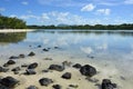 Tropical lagoon, Mauritius Royalty Free Stock Photo