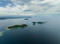 Tropical landscape of Borneo island. Malaysia. Royalty Free Stock Photo