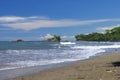 Tropical landscape from Dominical Beach, Costa Rica