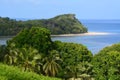Tropical landscape of Fiji-Kadavu Island Royalty Free Stock Photo