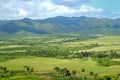 Tropical landscape with mountains Royalty Free Stock Photo