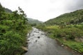 Tropical landscape in the way to Bajawa Royalty Free Stock Photo