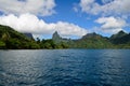 Tropical Moorea skyline