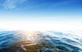 Tropical ocean sunset Royalty Free Stock Photo