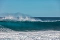 Bright colorful ocean wave sea background Royalty Free Stock Photo