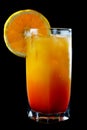 Tropical orange and rum cocktail Royalty Free Stock Photo