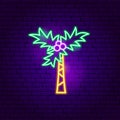 Tropical Palm Neon Sign