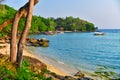 Tropical paradise beach. Thailand seascape lagoon